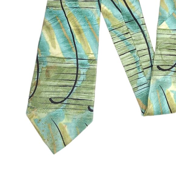 J. Garcia Silk Tie Men’s 62” Abstract Art Musician Limited Edition Designer Tie - Picture 1 of 4